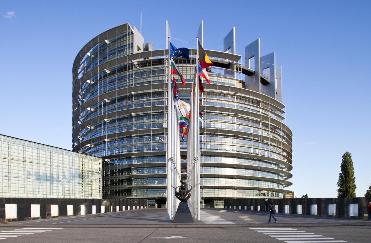 Green Cellar Studio Centre De Strasbourg - 5 Min Conseil De L'Europe Kültér fotó